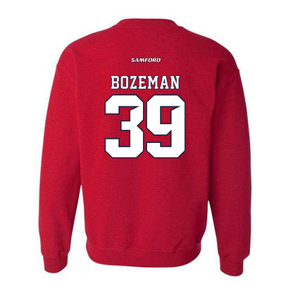Samford - NCAA Baseball : Charlie Bozeman - Crewneck Sweatshirt-1