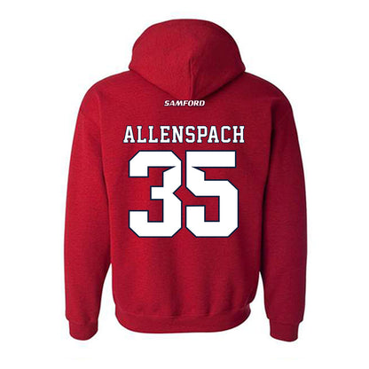 Samford - NCAA Men's Basketball : Riley Allenspach - Hooded Sweatshirt