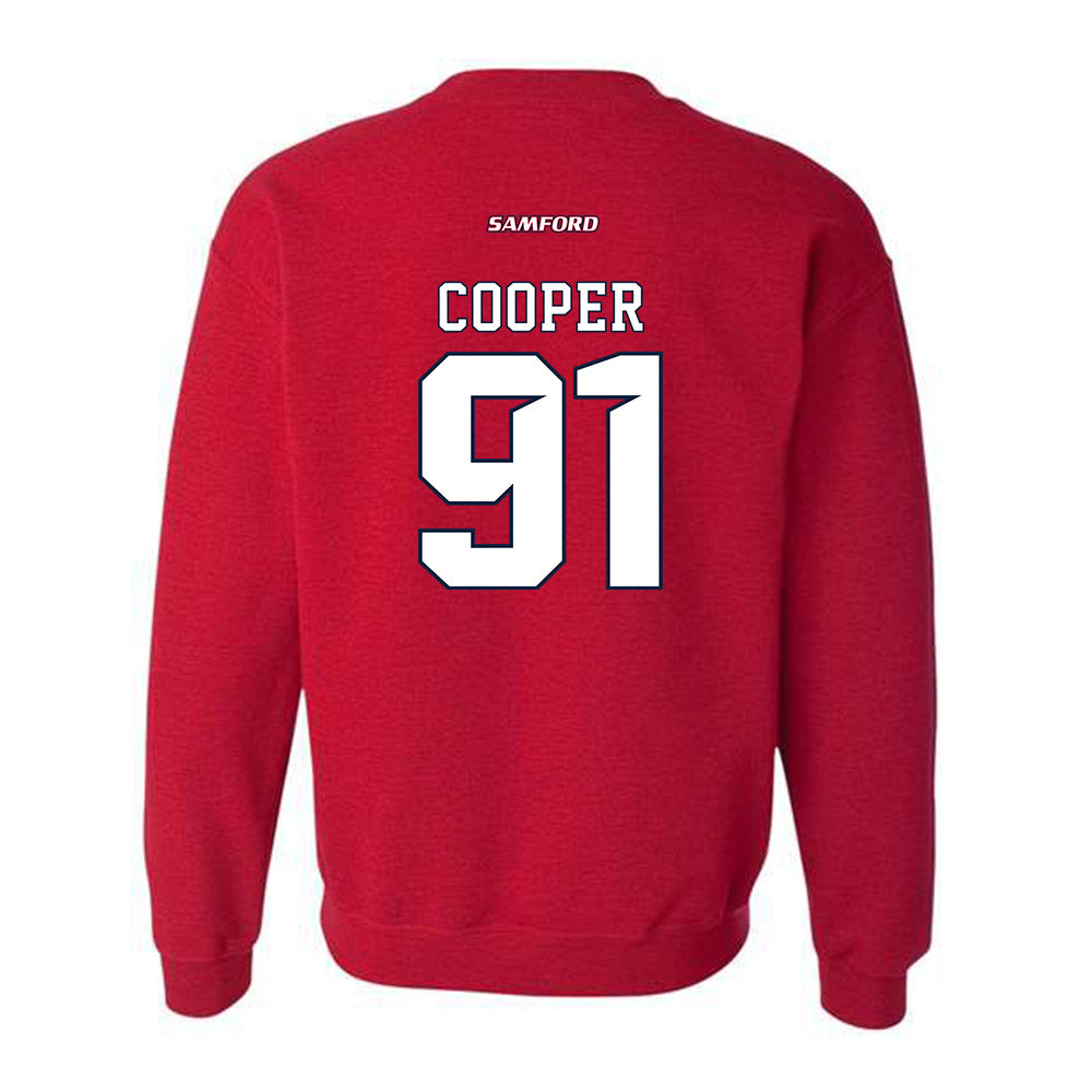 Samford - NCAA Football : Romello Cooper - Crewneck Sweatshirt-1