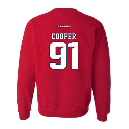 Samford - NCAA Football : Romello Cooper - Crewneck Sweatshirt-1