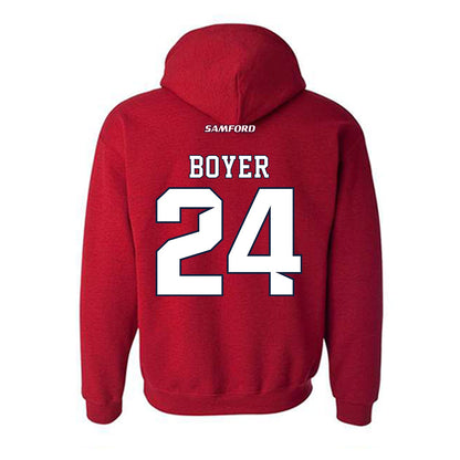 Samford - NCAA Men's Basketball : Brody Boyer - Hooded Sweatshirt