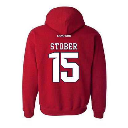 Samford - NCAA Football : Brady Stober - Hooded Sweatshirt-1