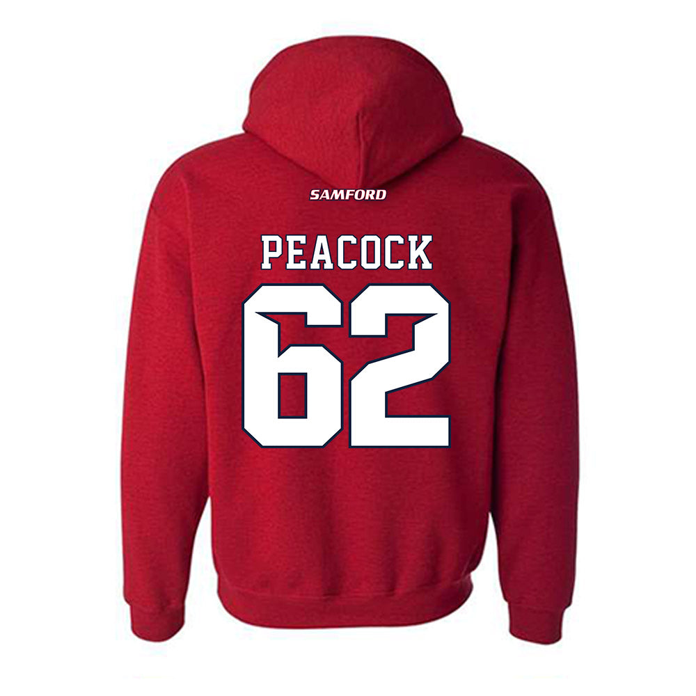 Samford - NCAA Football : Parker Peacock - Hooded Sweatshirt-1