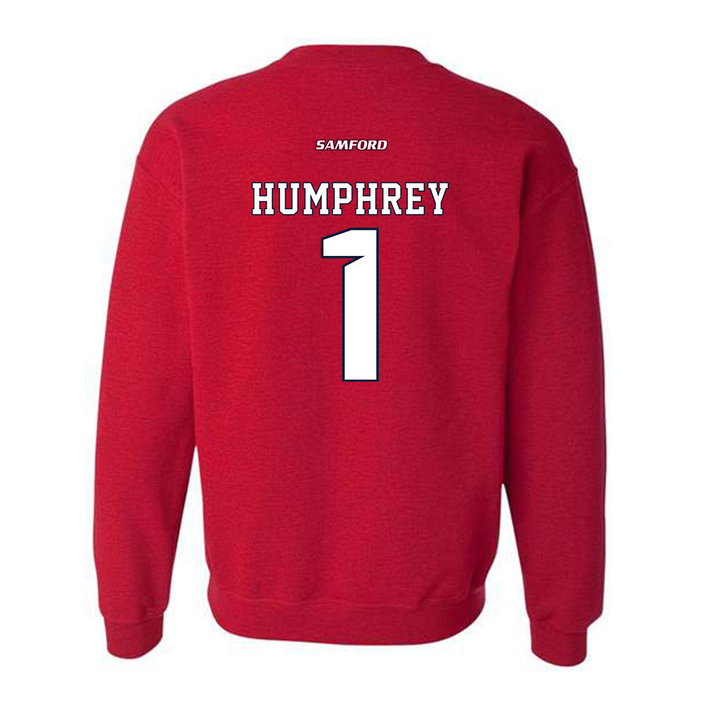 Samford - NCAA Men's Basketball : DaJion Humphrey - Crewneck Sweatshirt-1