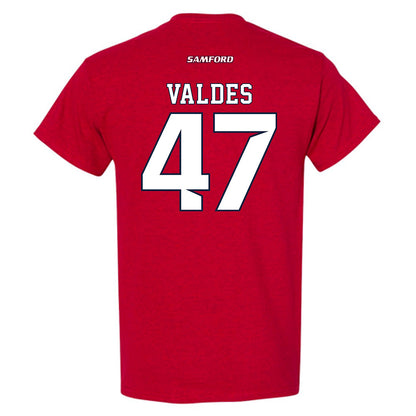 Samford - NCAA Football : Daniel Valdes - T-Shirt-1