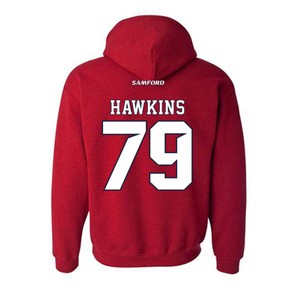 Samford - NCAA Football : Donovan Hawkins - Hooded Sweatshirt