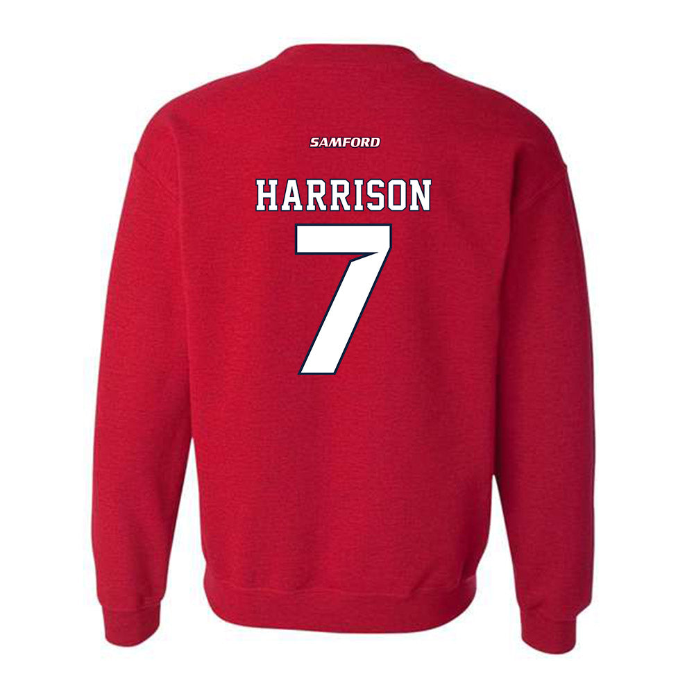 Samford - NCAA Men's Tennis : Seb Harrison - Crewneck Sweatshirt-1