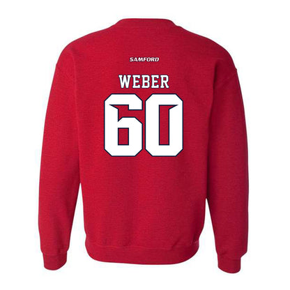 Samford - NCAA Football : Hank Weber - Crewneck Sweatshirt-1