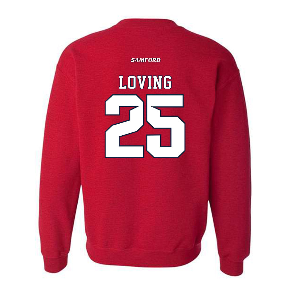 Samford - NCAA Football : Jadon Loving - Crewneck Sweatshirt