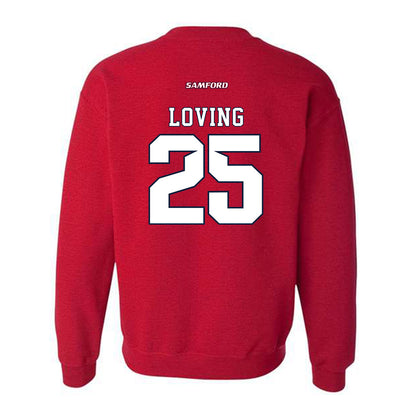 Samford - NCAA Football : Jadon Loving - Crewneck Sweatshirt