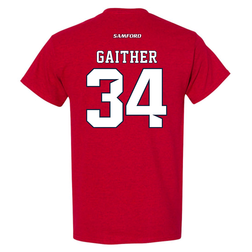 Samford - NCAA Football : Malik Gaither - T-Shirt