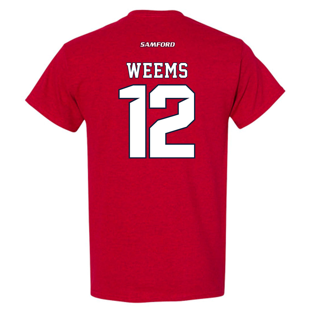 Samford - NCAA Softball : Shannon Weems - T-Shirt