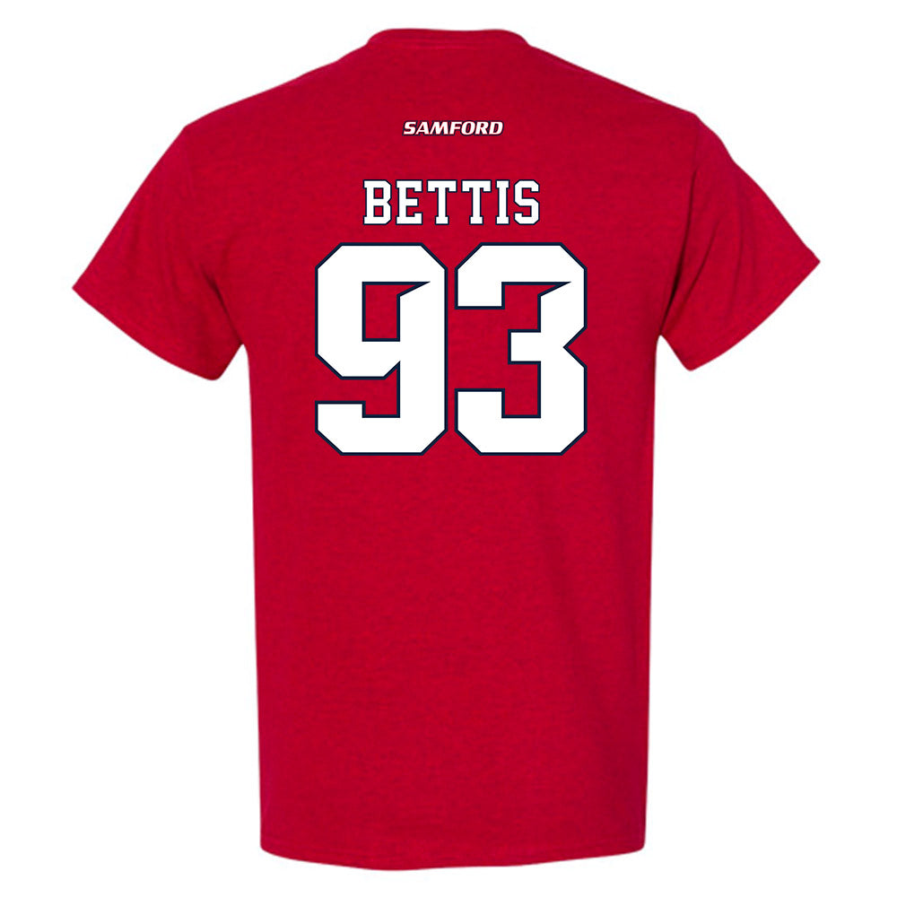 Samford - NCAA Football : Daniel Bettis - T-Shirt