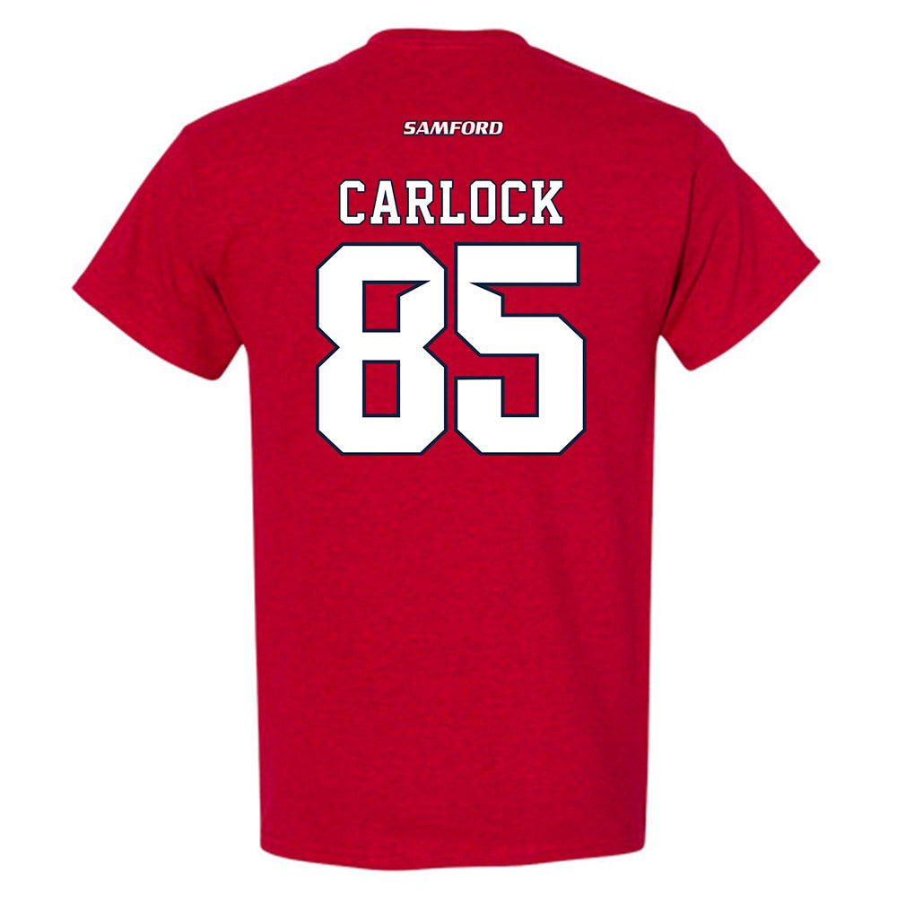 Samford - NCAA Football : Wesley Carlock - T-Shirt