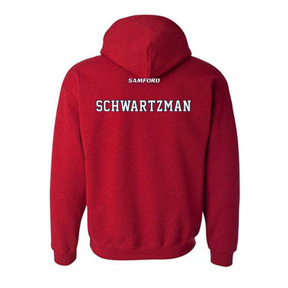 Samford - NCAA Men's Tennis : Martin Schwartzman - Hooded Sweatshirt