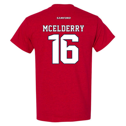 Samford - NCAA Women's Soccer : Brigid McElderry - T-Shirt