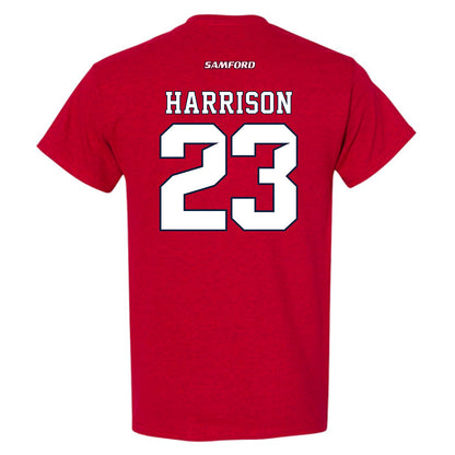 Samford - NCAA Men's Basketball : Caleb Harrison - T-Shirt