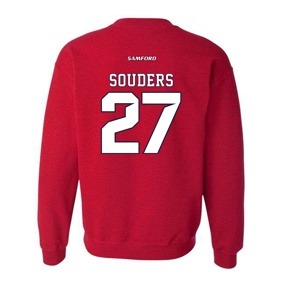 Samford - NCAA Baseball : Jake Souders - Crewneck Sweatshirt-1