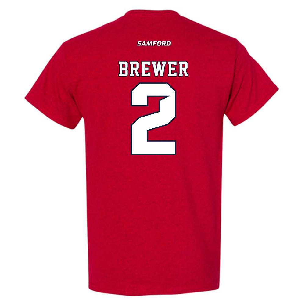 Samford - NCAA Women's Basketball : Avary Brewer - T-Shirt-1