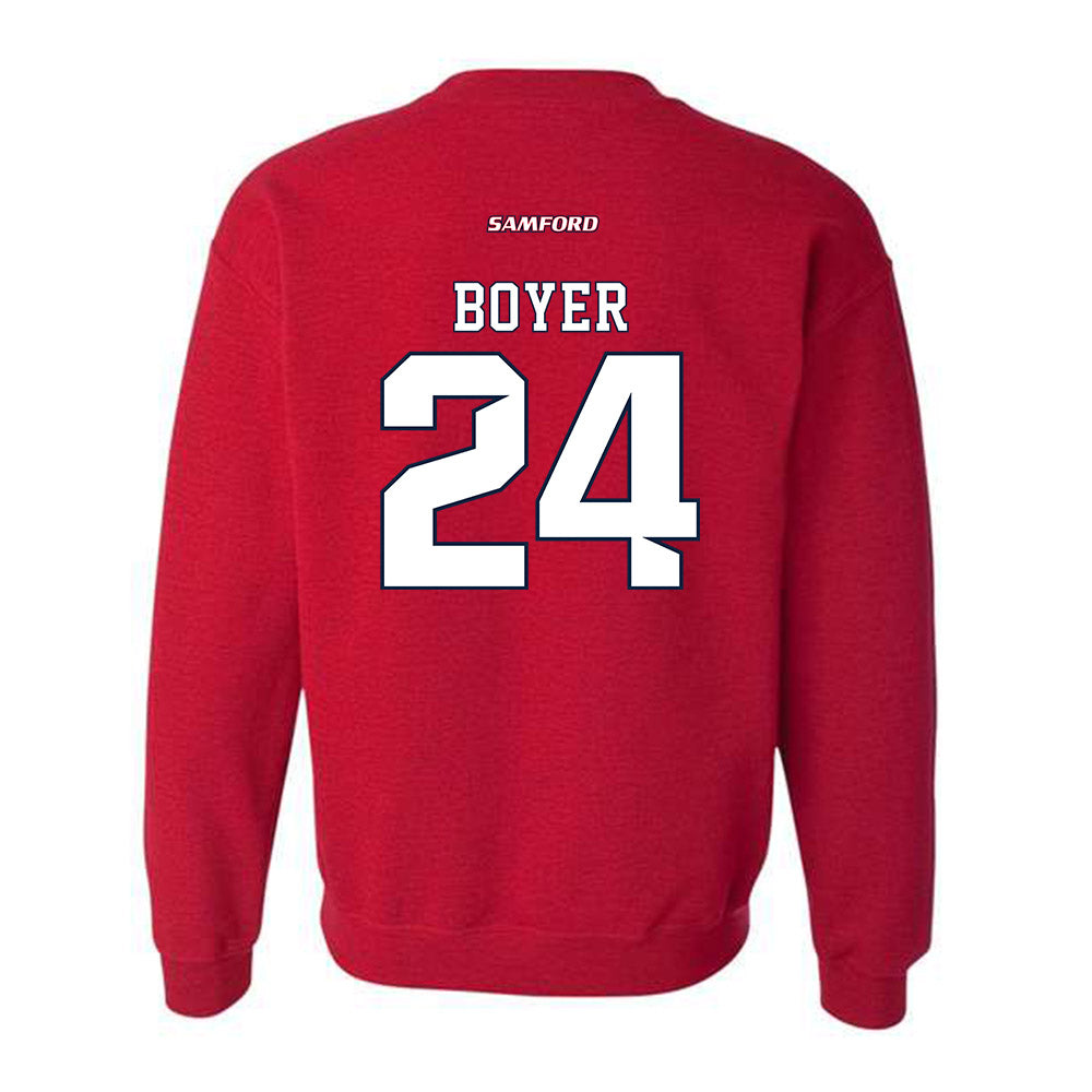 Samford - NCAA Men's Basketball : Brody Boyer - Crewneck Sweatshirt