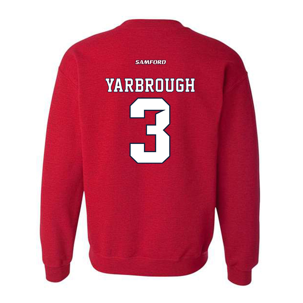 Samford - NCAA Women's Basketball : Kaylee Yarbrough - Crewneck Sweatshirt-1