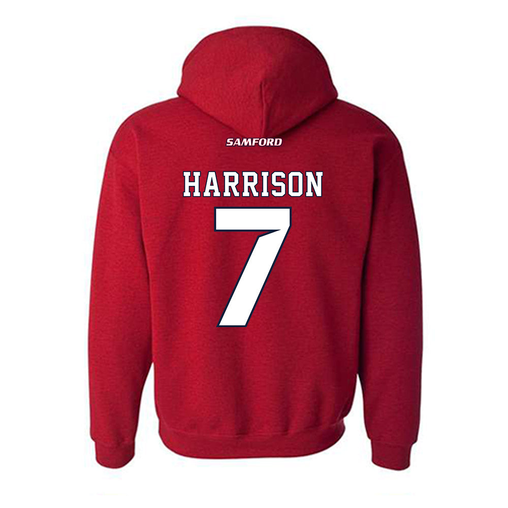 Samford - NCAA Men's Tennis : Seb Harrison - Hooded Sweatshirt-1