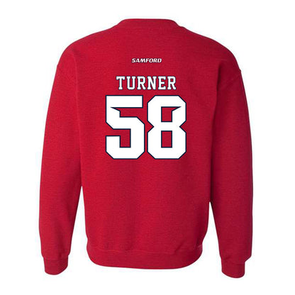 Samford - NCAA Football : Wil Turner - Crewneck Sweatshirt-1