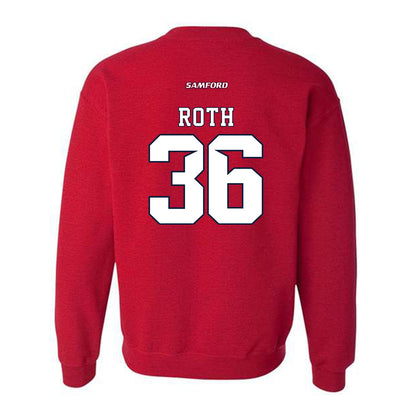 Samford - NCAA Baseball : Adam Roth - Crewneck Sweatshirt