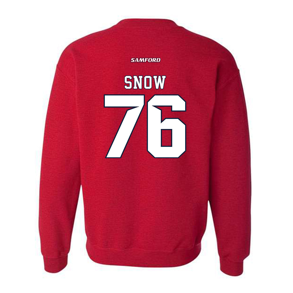 Samford - NCAA Football : Michael Snow - Crewneck Sweatshirt-1