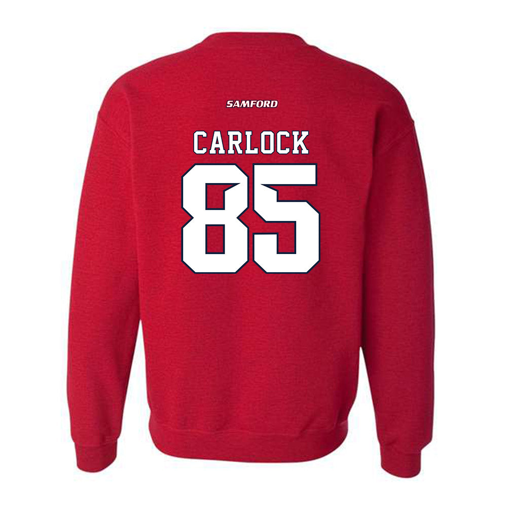 Samford - NCAA Football : Wesley Carlock - Crewneck Sweatshirt