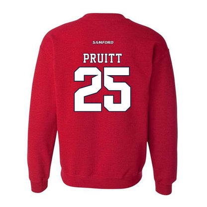 Samford - NCAA Football : William Pruitt - Crewneck Sweatshirt