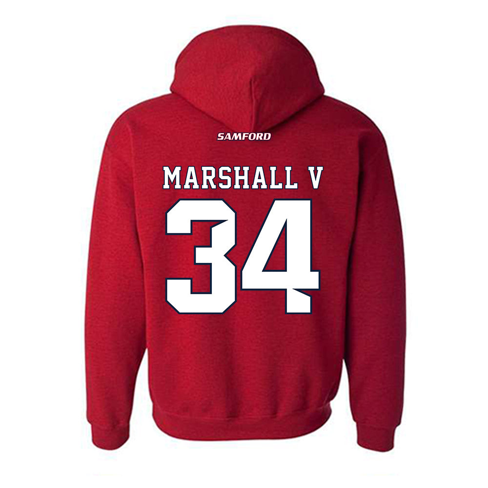 Samford - NCAA Baseball : Everett Marshall V - Hooded Sweatshirt-1