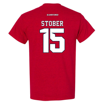 Samford - NCAA Football : Brady Stober - T-Shirt-1