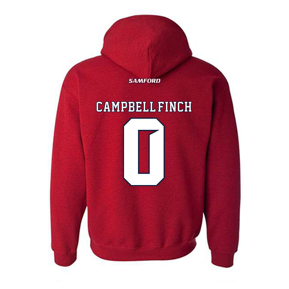 Samford - NCAA Men's Basketball : Isaiah Campbell-Finch - Hooded Sweatshirt-1