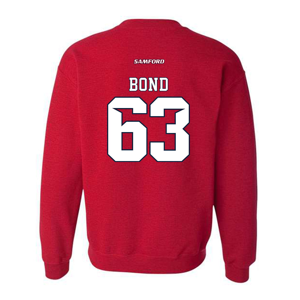 Samford - NCAA Football : Zachary Bond - Crewneck Sweatshirt