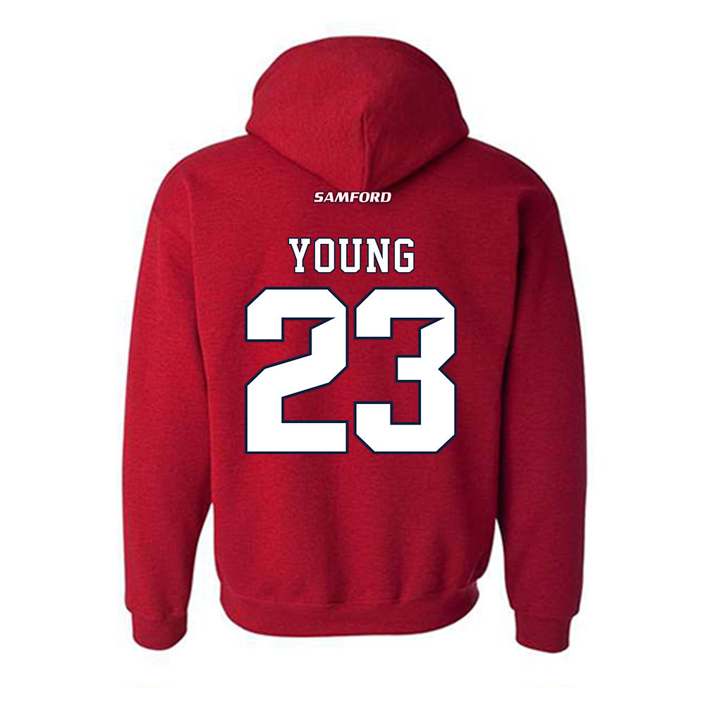 Samford - NCAA Football : Noah Young - Hooded Sweatshirt