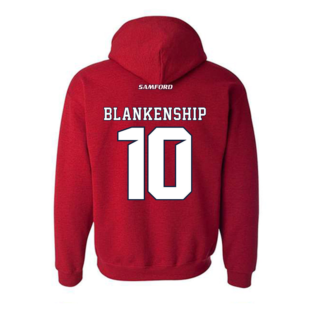 Samford - NCAA Women's Basketball : Aubrey Blankenship - Hooded Sweatshirt-1