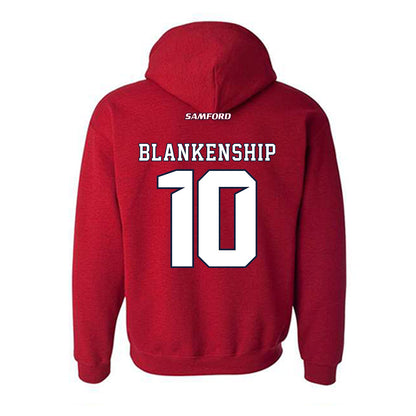 Samford - NCAA Women's Basketball : Aubrey Blankenship - Hooded Sweatshirt-1