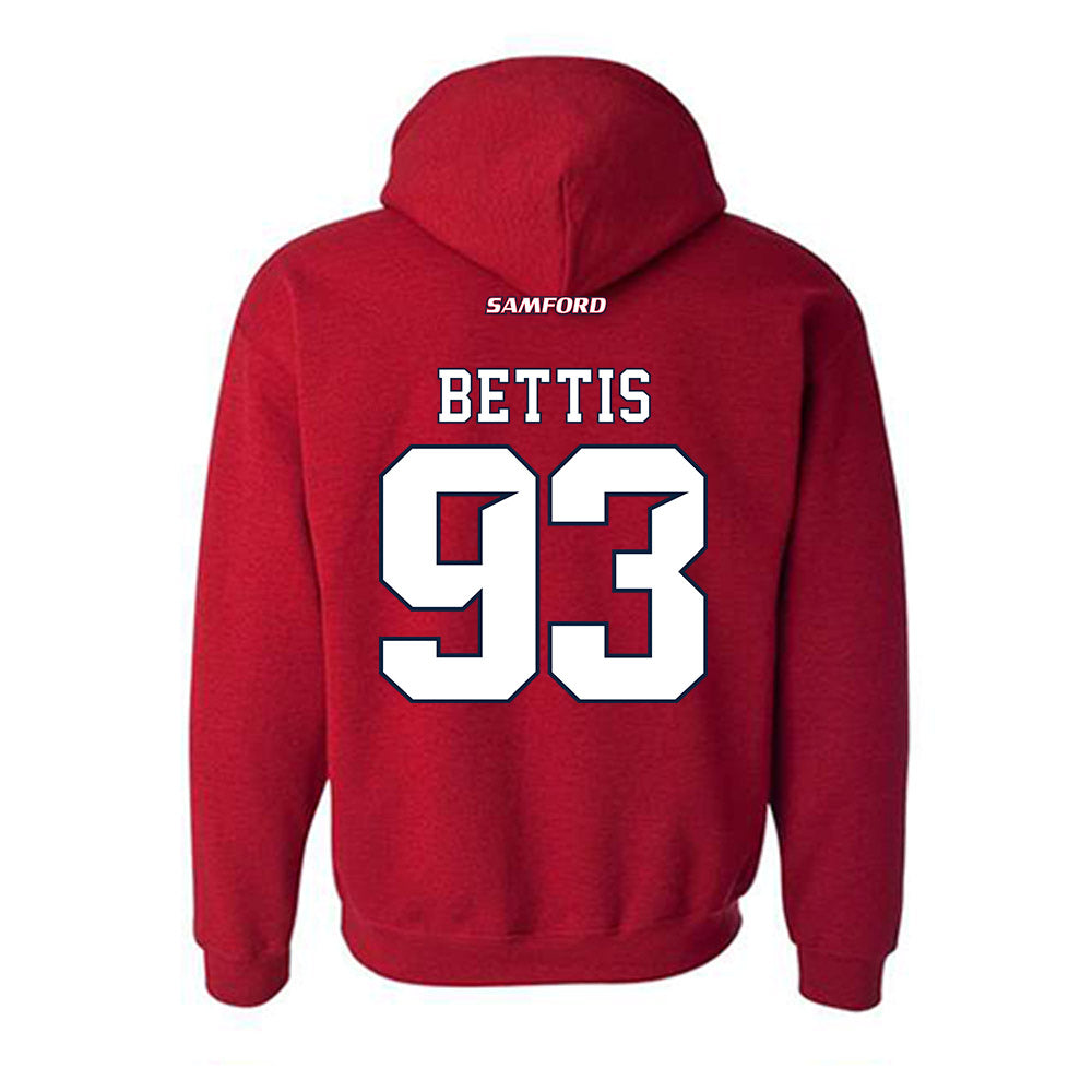 Samford - NCAA Football : Daniel Bettis - Hooded Sweatshirt