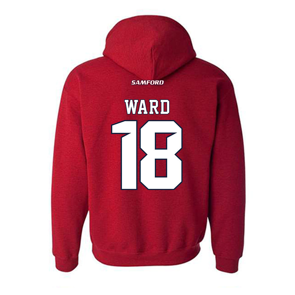 Samford - NCAA Football : Torrey Ward - Hooded Sweatshirt-1