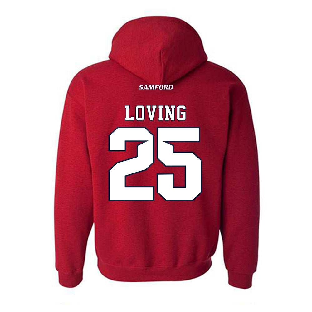 Samford - NCAA Football : Jadon Loving - Hooded Sweatshirt