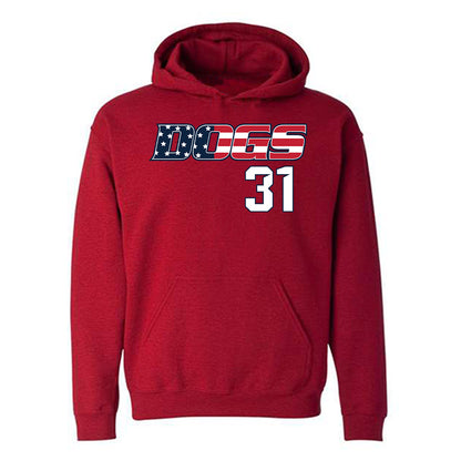 Samford - NCAA Men's Basketball : Joshua Hughes - Hooded Sweatshirt