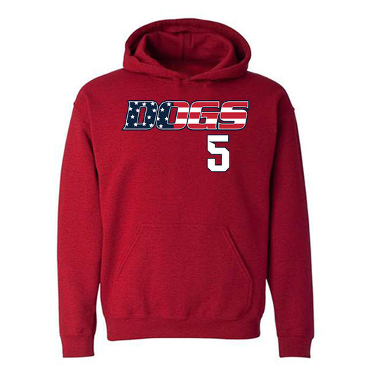 Samford - NCAA Men's Basketball : Cade Norris - Hooded Sweatshirt-0