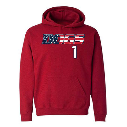 Samford - NCAA Women's Basketball : Jada Knight - Hooded Sweatshirt-0