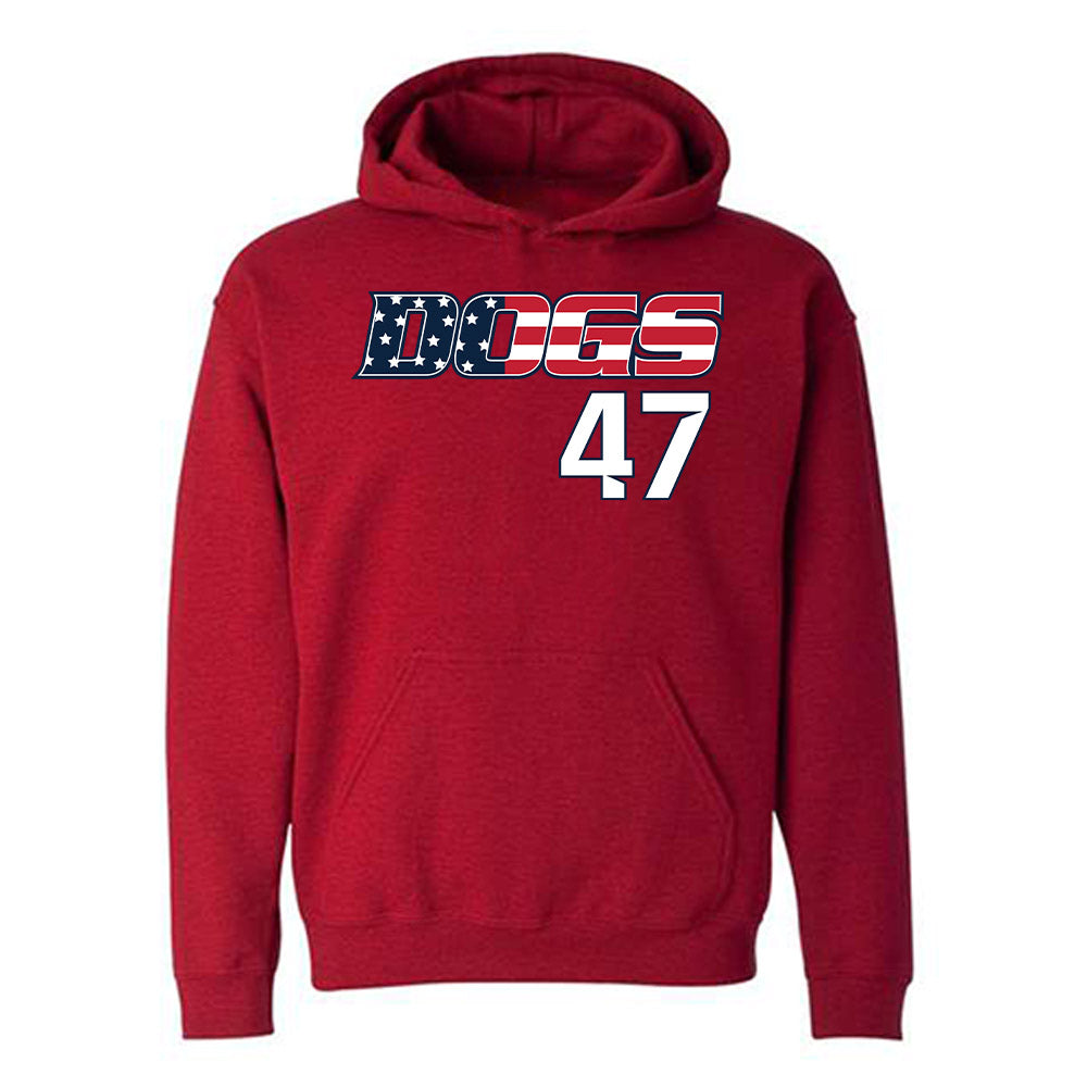 Samford - NCAA Football : Daniel Valdes - Hooded Sweatshirt-0