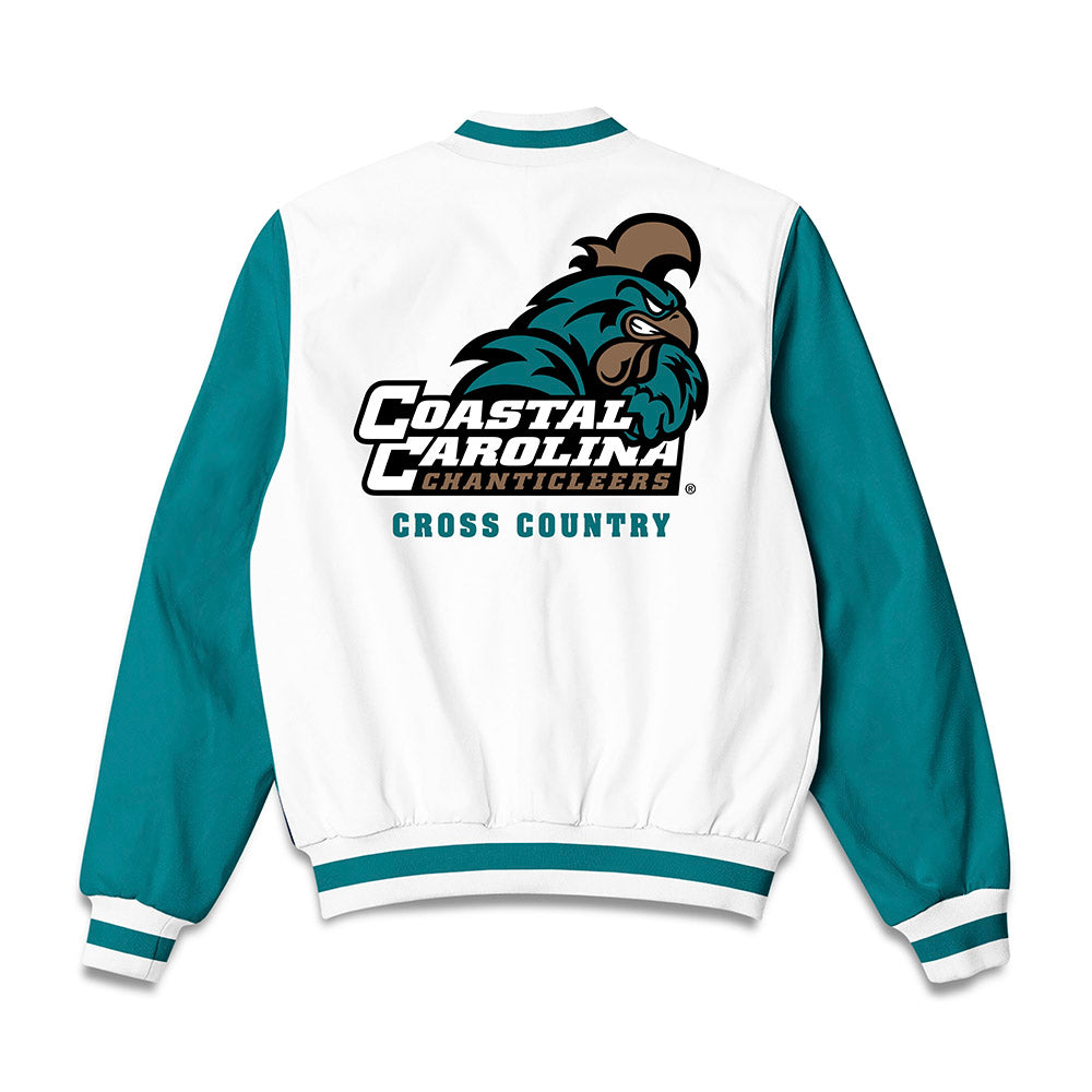 Coastal Carolina - NCAA Men's Cross Country : Adam Groves - Bomber Jacket-1