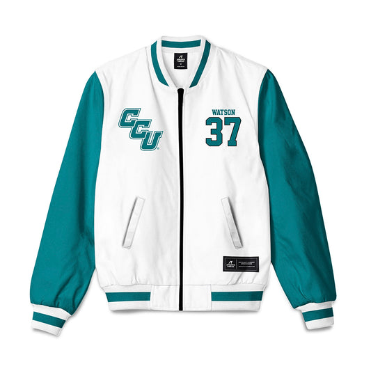 Coastal Carolina - NCAA Baseball : Kye Watson - Bomber Jacket