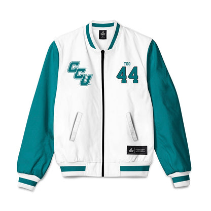 Coastal Carolina - NCAA Football : Malaki Te'o - Bomber Jacket-0
