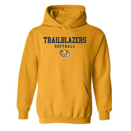 MCLA - NCAA Softball : Hannah Mitchem - Classic Shersey Hooded Sweatshirt-0
