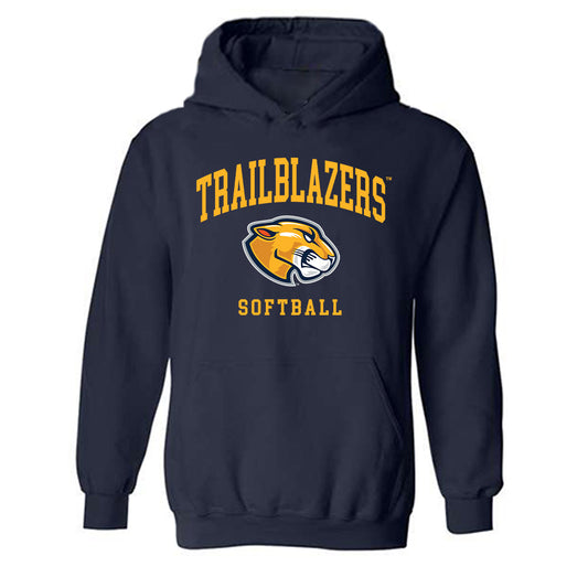 MCLA - NCAA Softball : Alex Moyer - Classic Shersey Hooded Sweatshirt-0